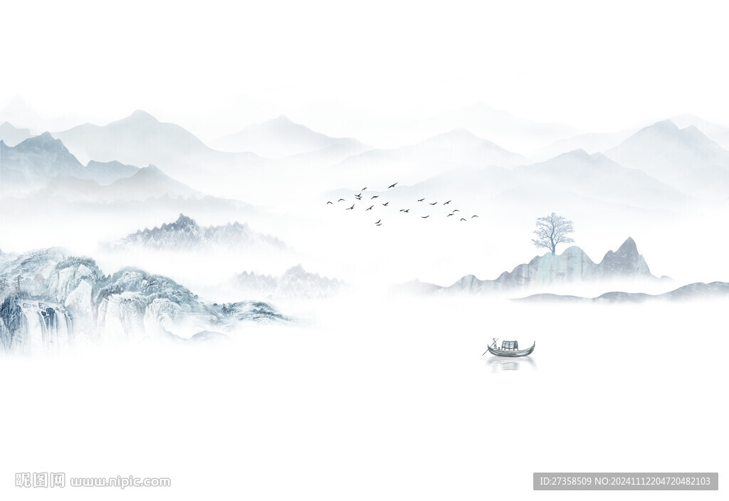 新中式山水
