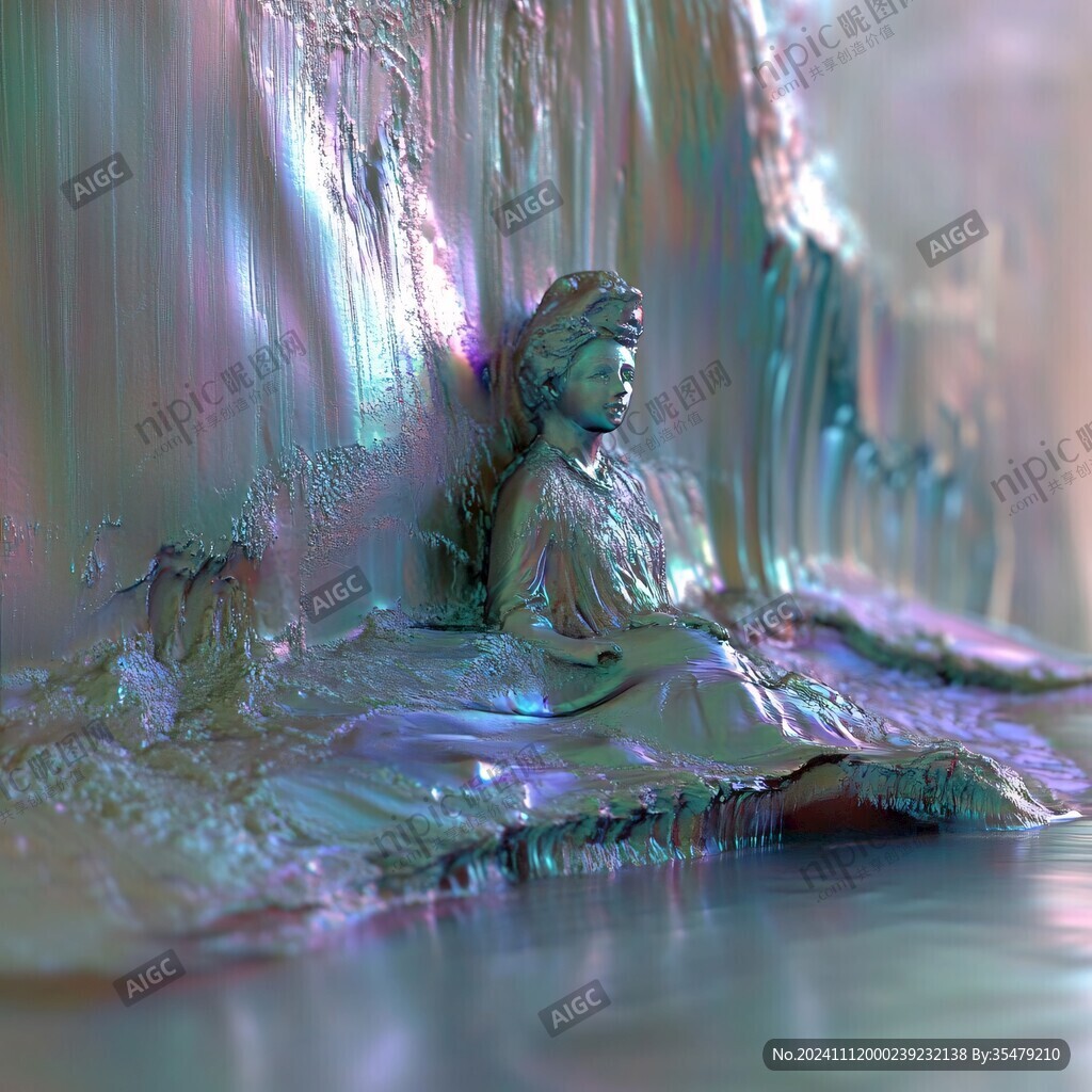 粉红色的奇幻超现实主义