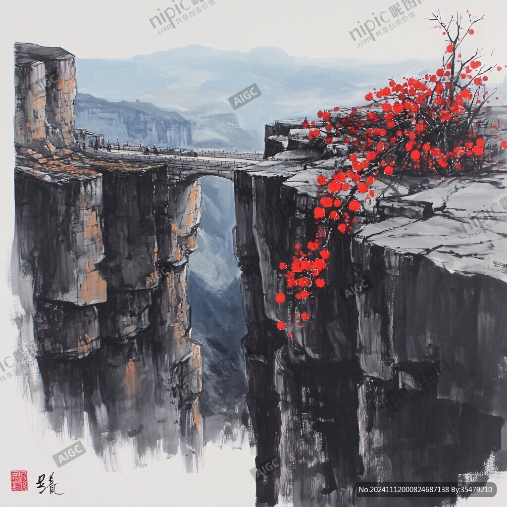 写生太行山