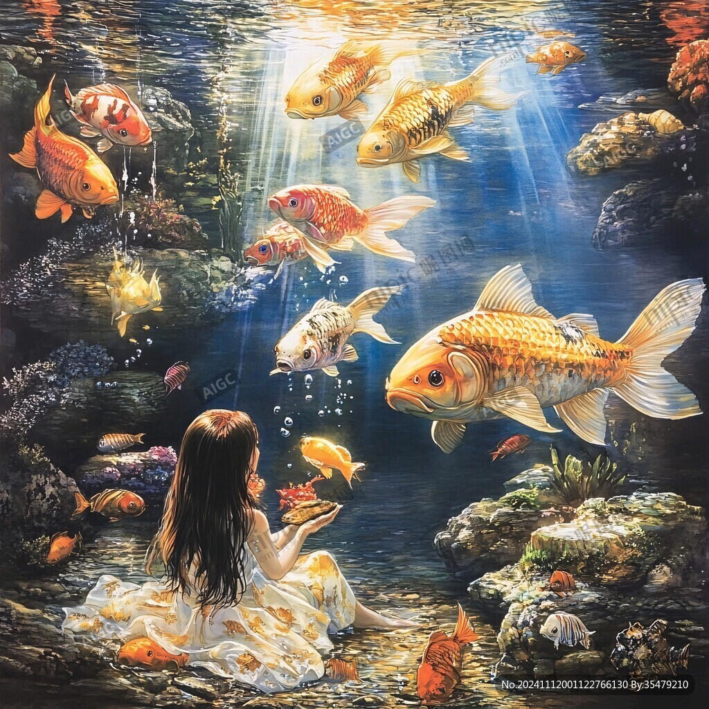 3d展画3d地贴海洋