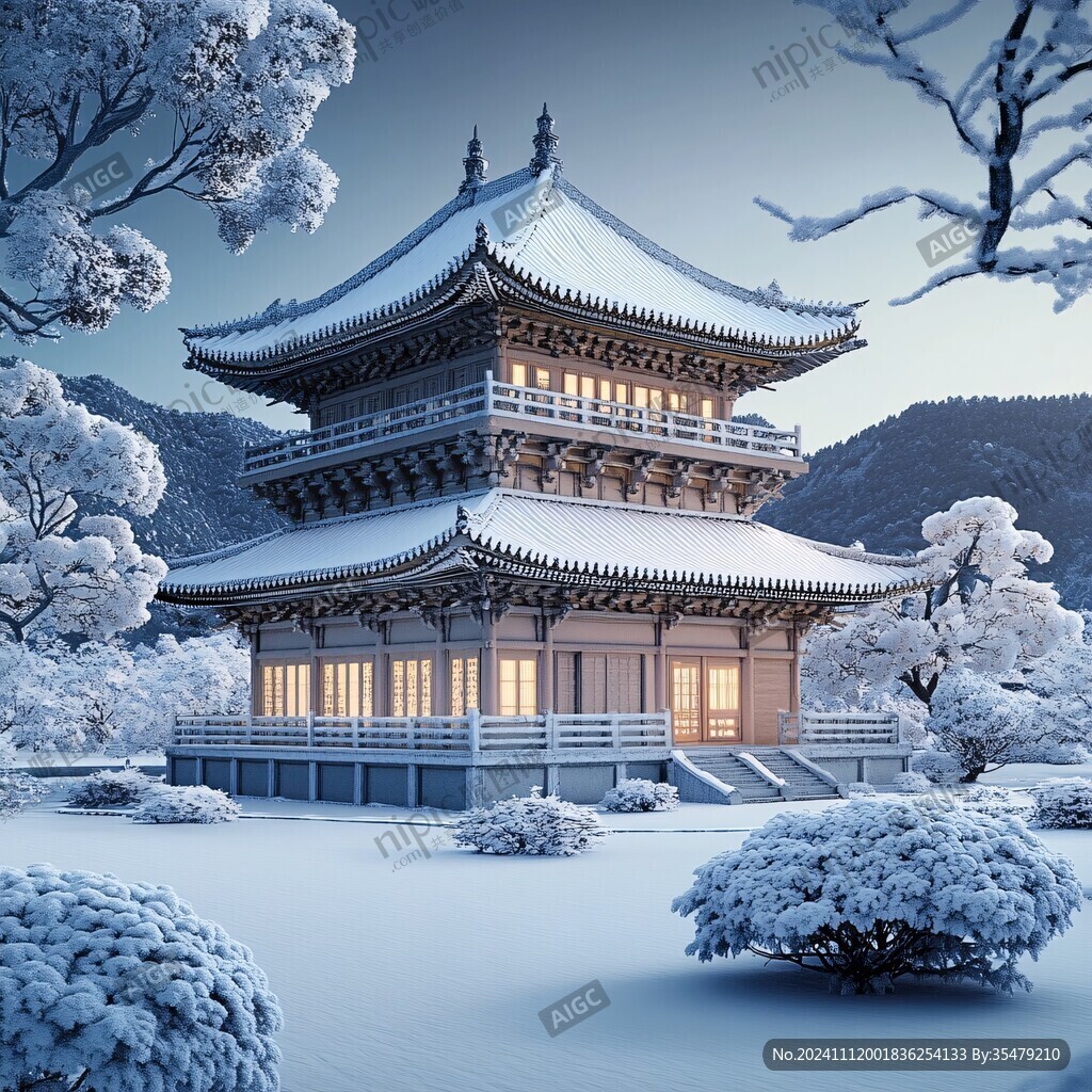 雪天楼阁