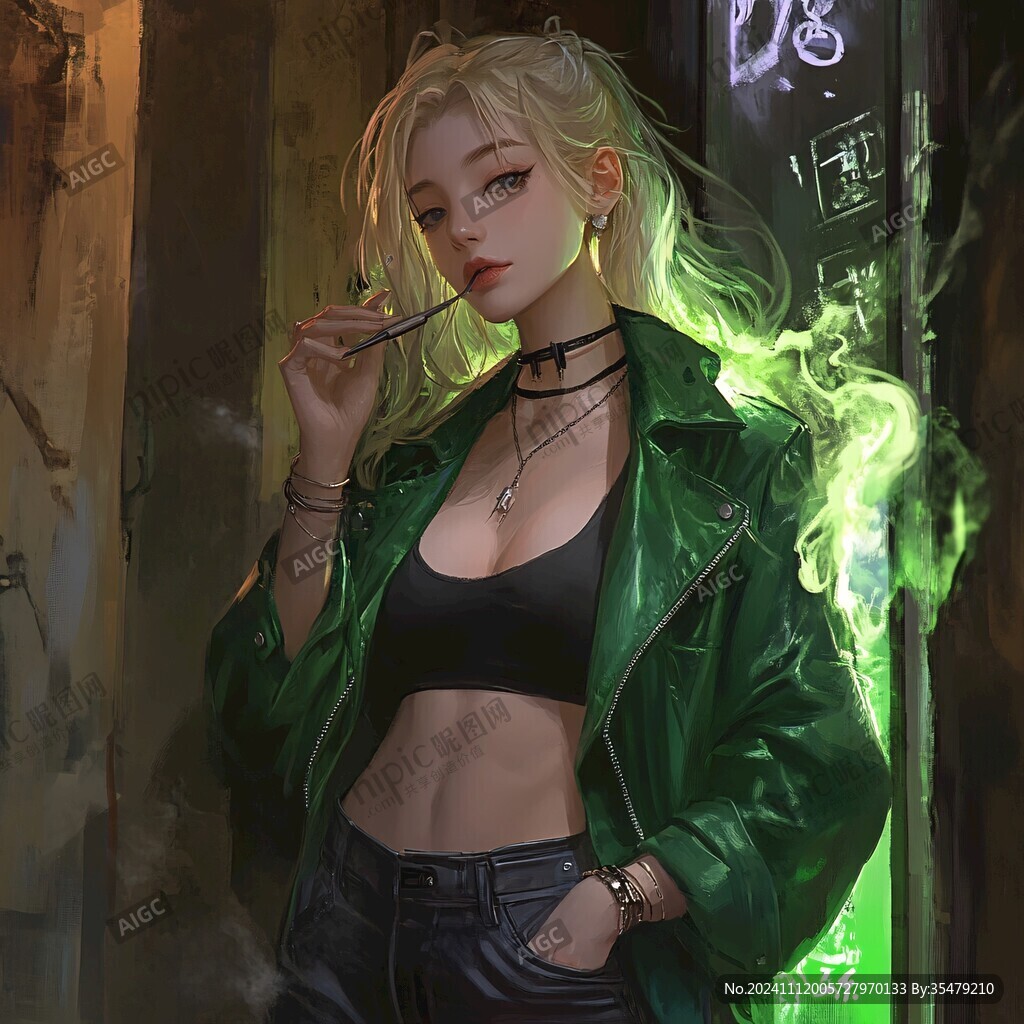 厚涂少女