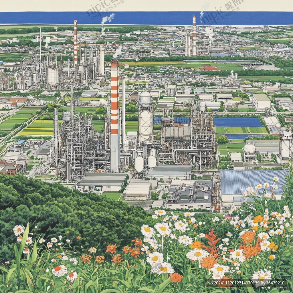 日本石油化工厂