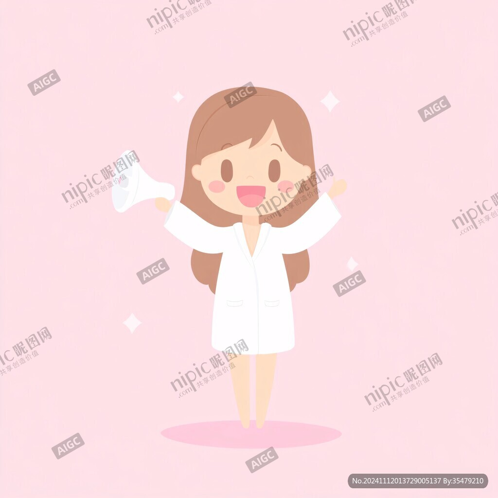 女医生插画
