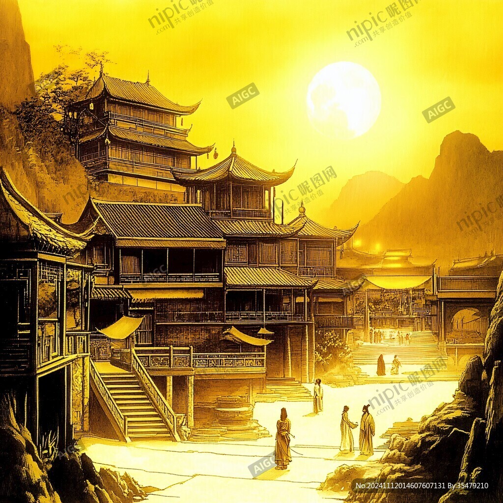 武侠剧场景
