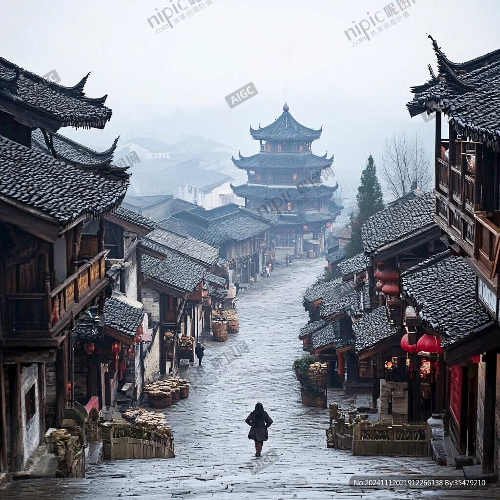 影视城仿古街