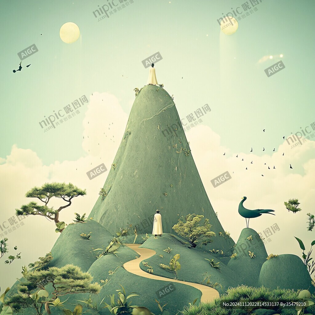 3d立体插画风格