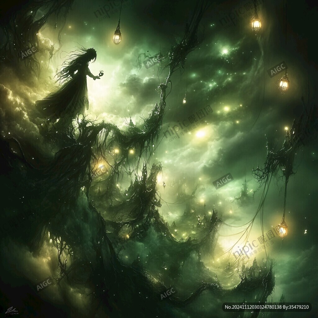 玄幻意境画