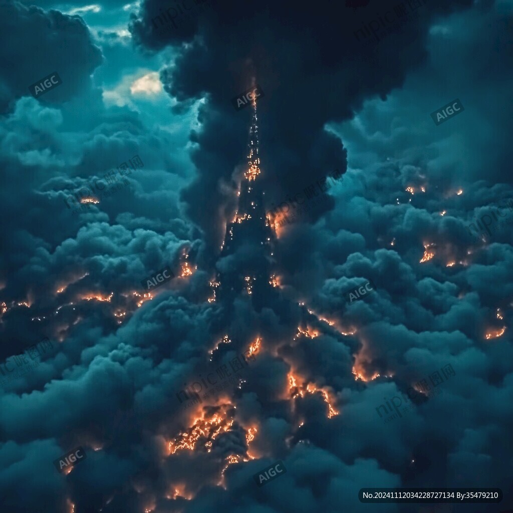 火烧云电脑屏保