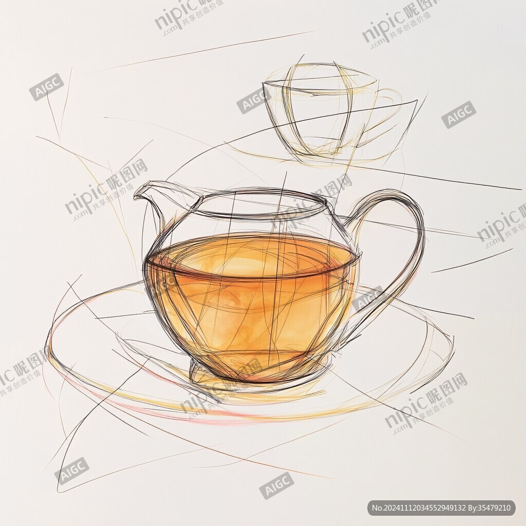 茶壶速写