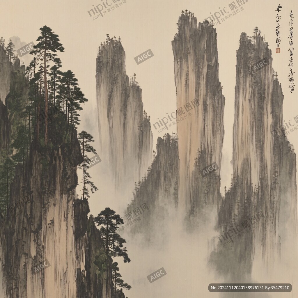松涛映红