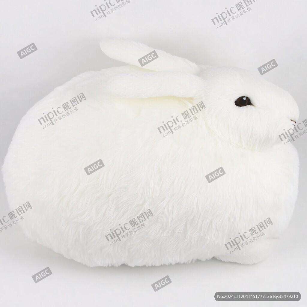 双头兔枕