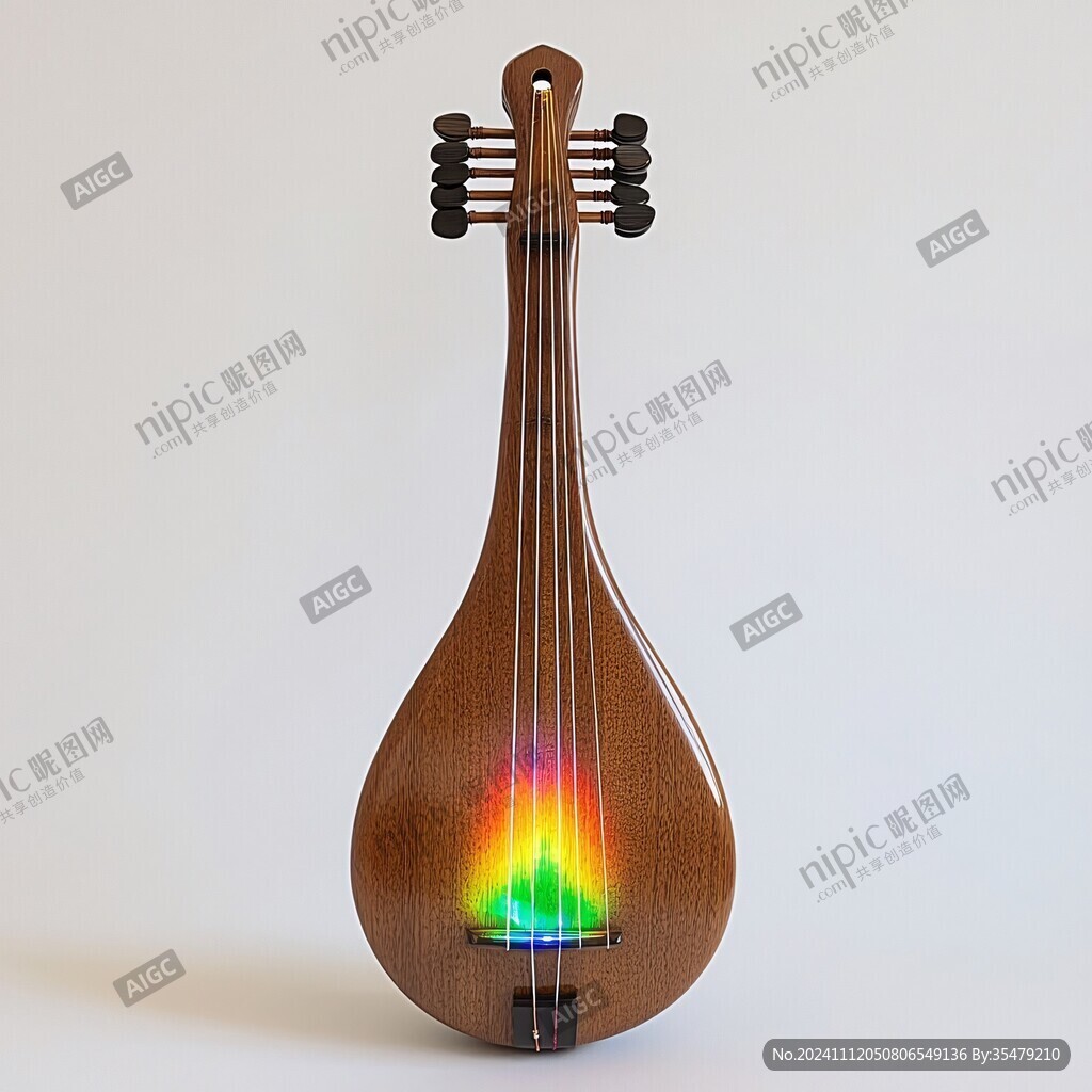 古典乐器彩灯