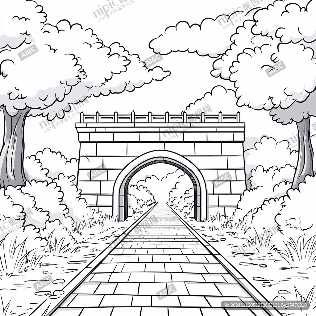 大境门插画