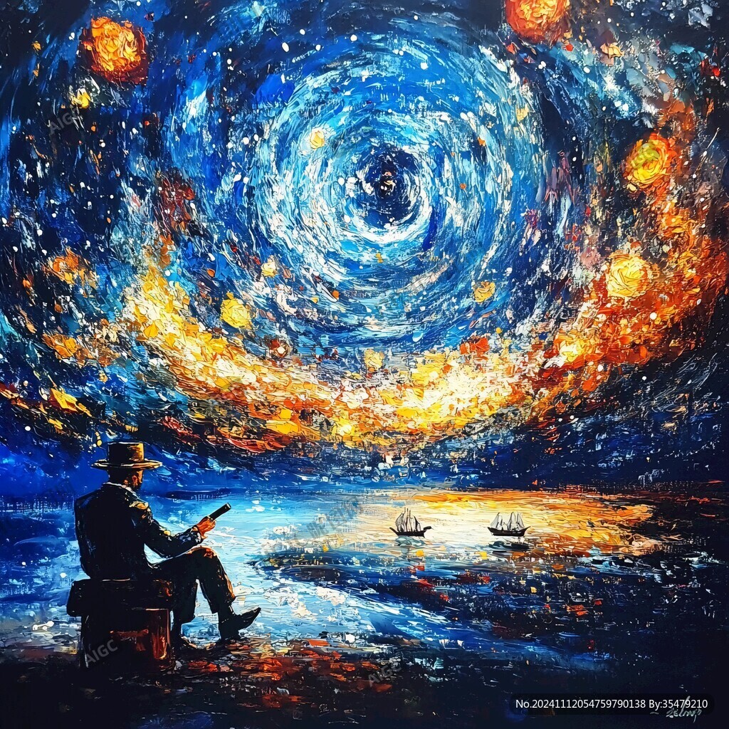 星河梦境装饰画