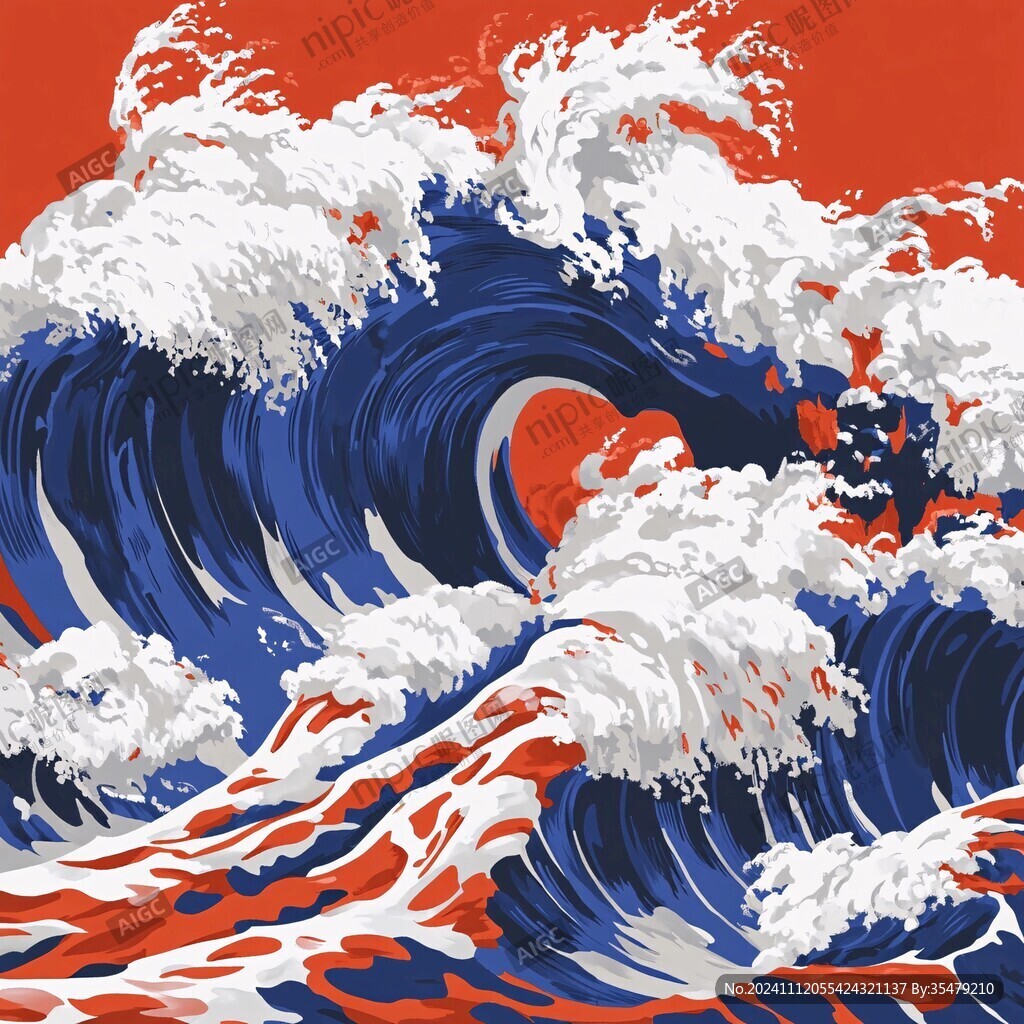 神奈川冲浪里