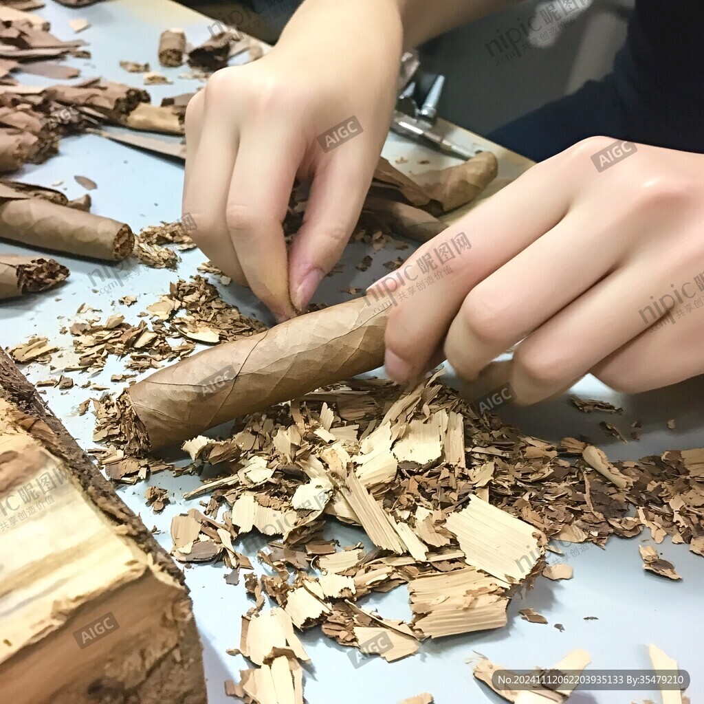 软木塞制作场景图
