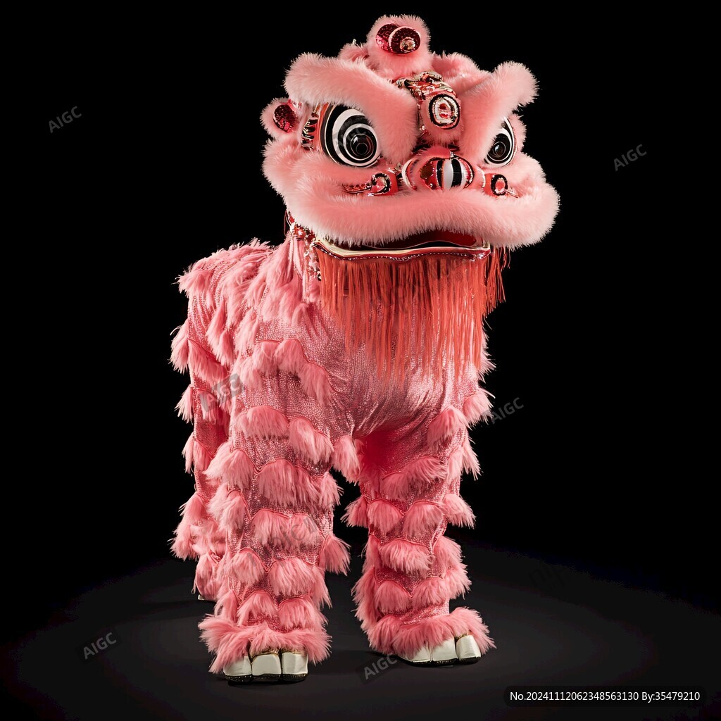 舞狮模型