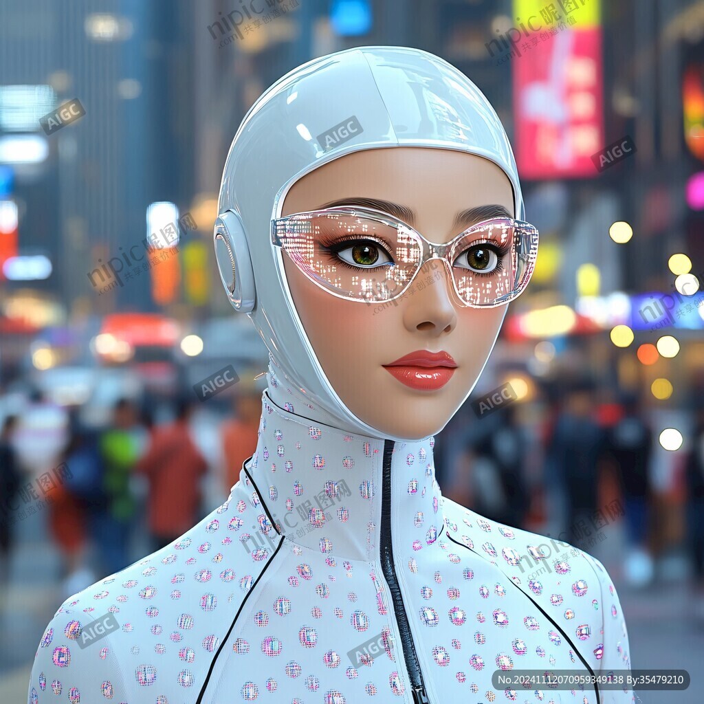 未来智能人物形象设计