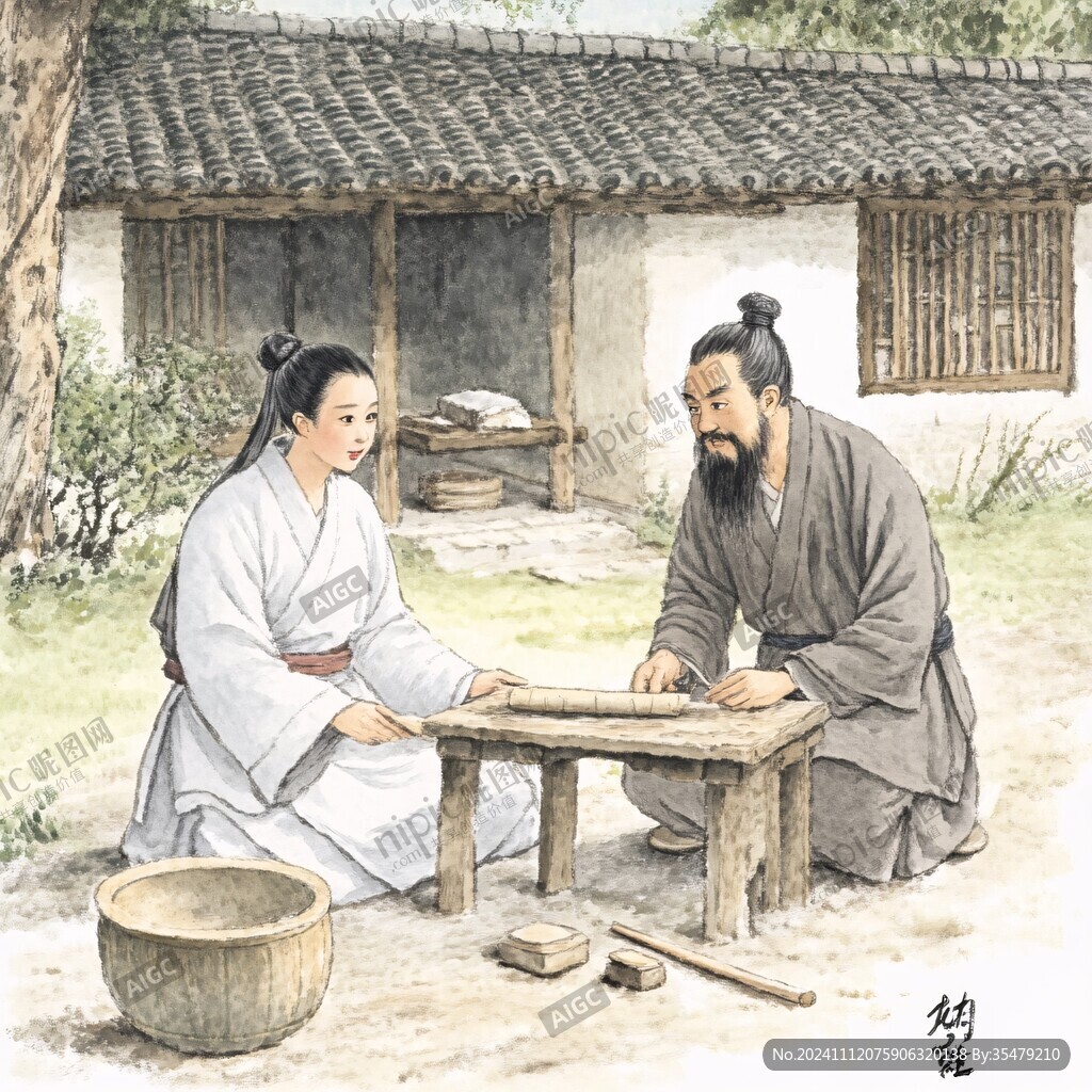 古代求医问药场景