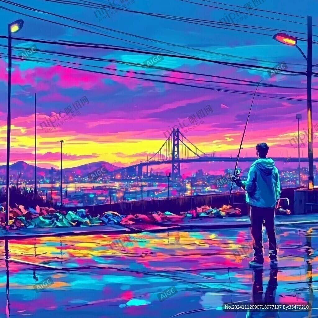 氛围感插画