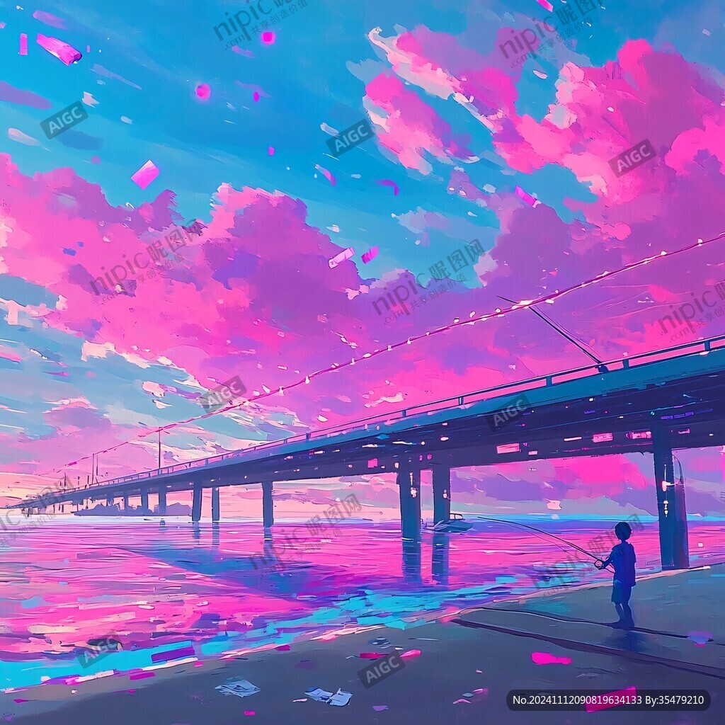 插画深中通道