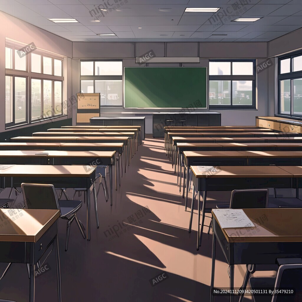教室插画