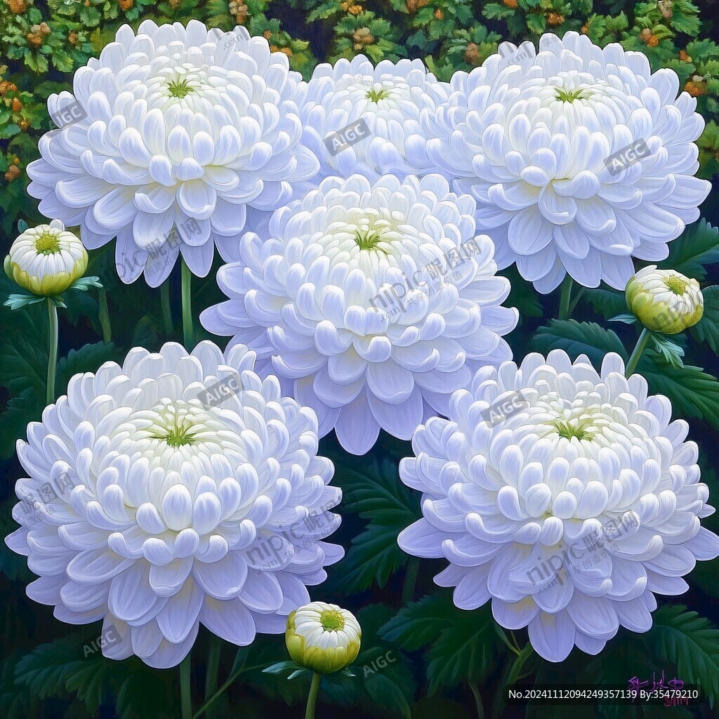 3d立体花卉油画
