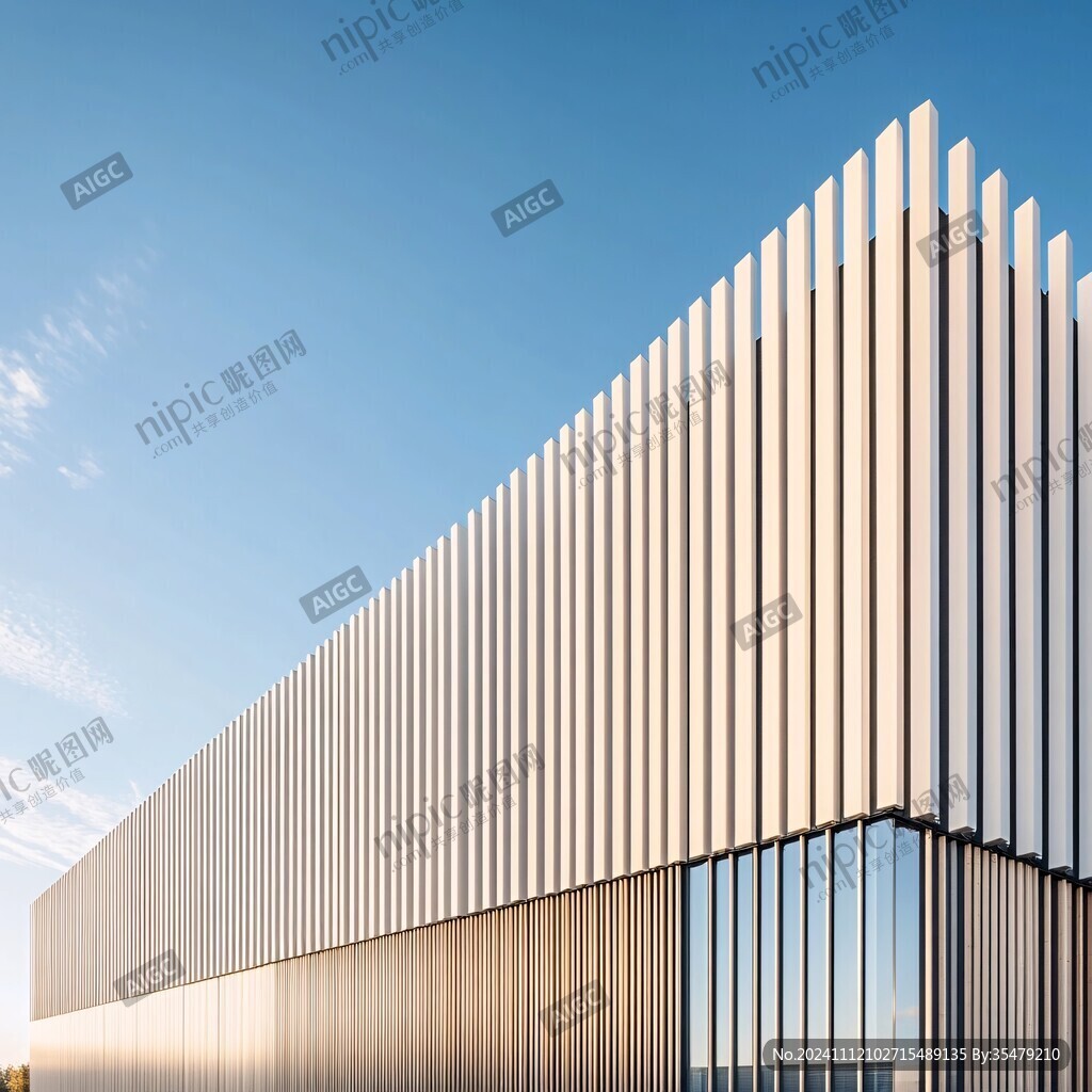 竖线条建筑立面