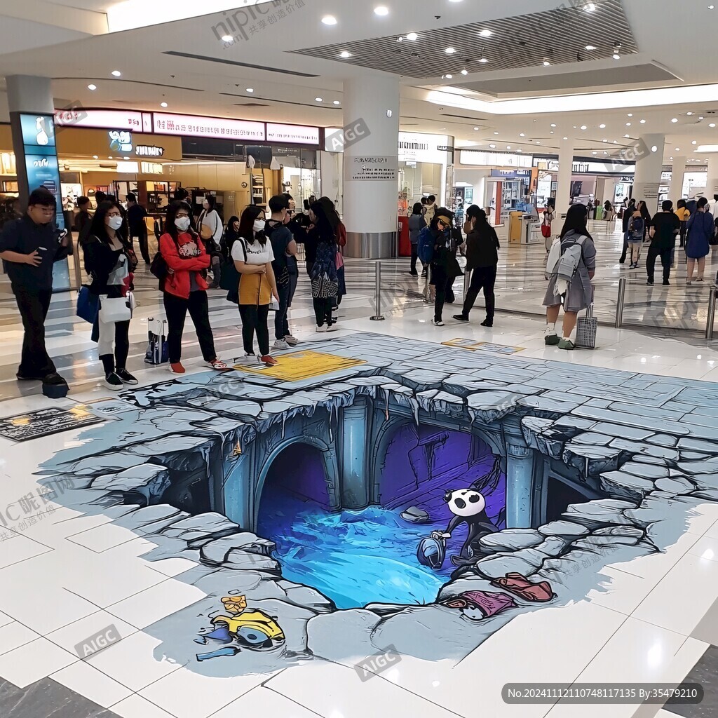 3d创意地画