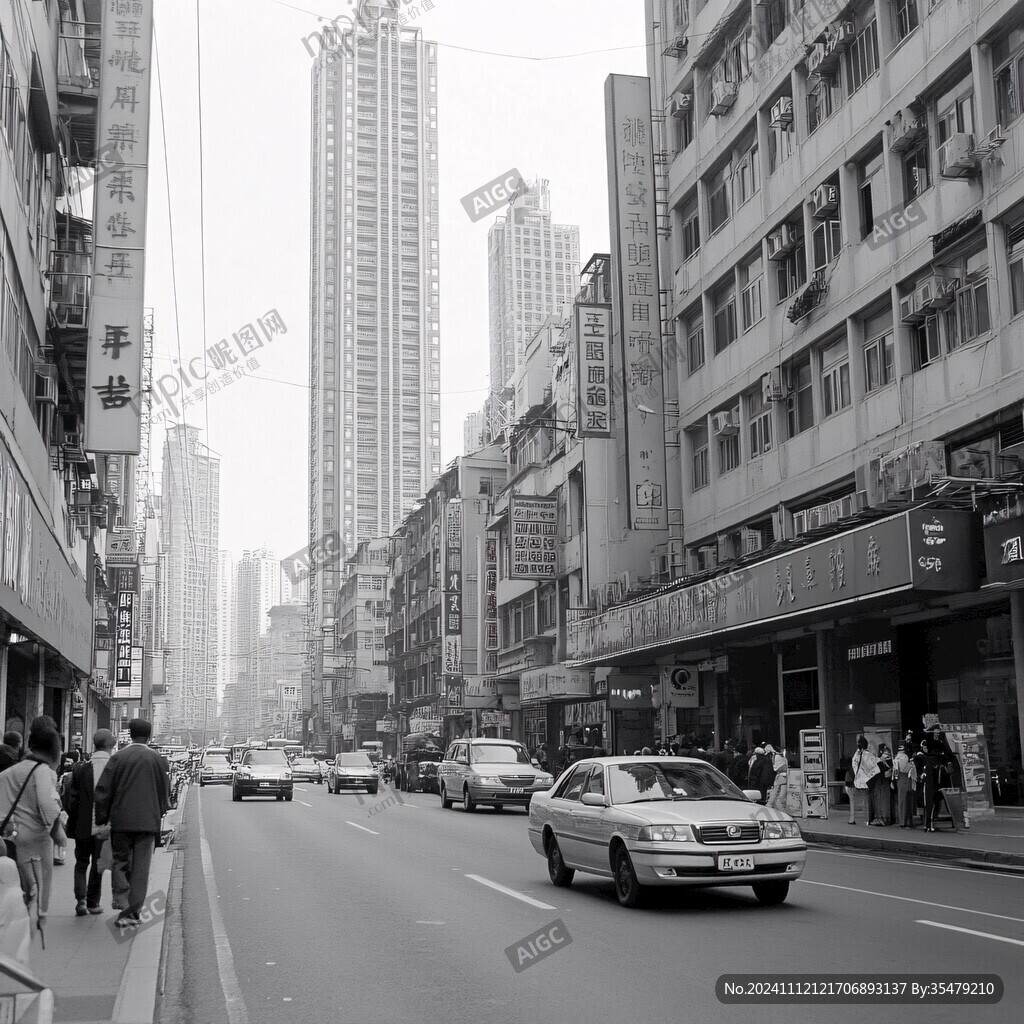 21世纪初街景