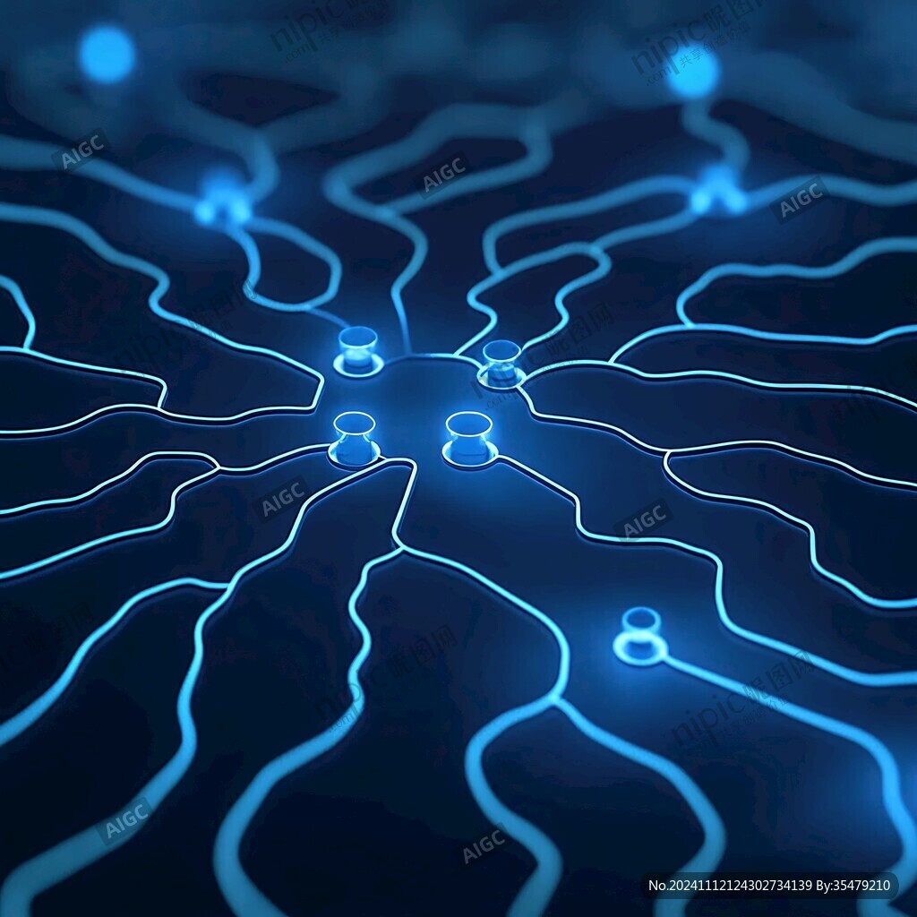 科技电子数码智能迷宫