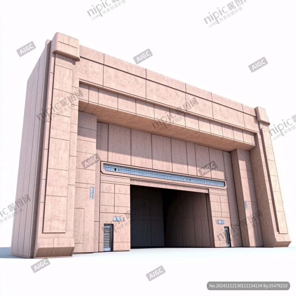 大门门禁建筑
