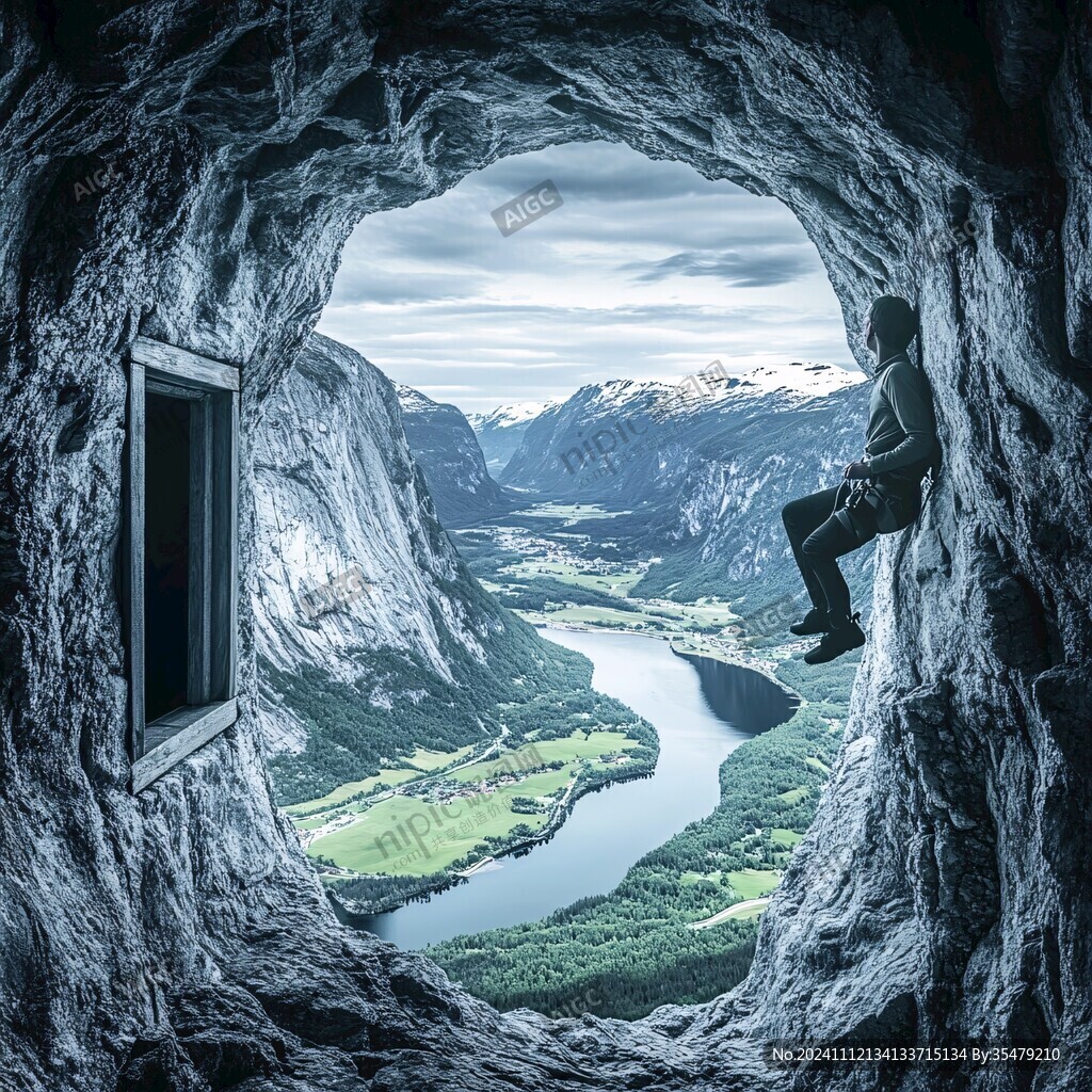 观景窗洞