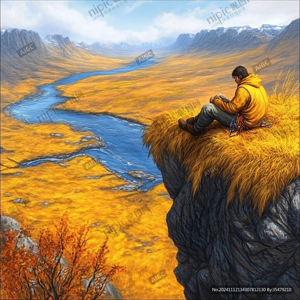 黄金满地装饰画