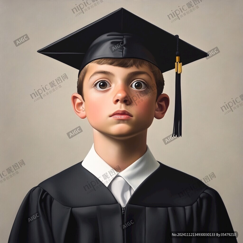 博士帽少年