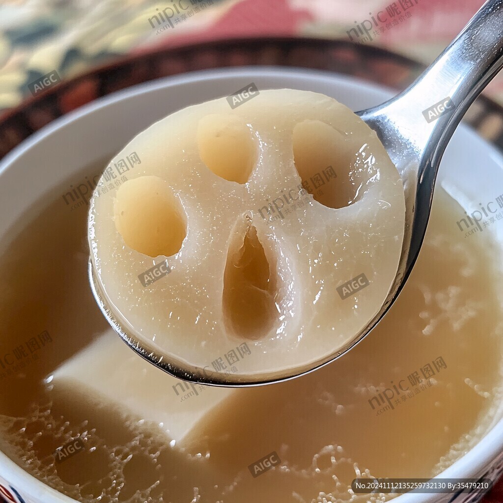 九孔莲藕煲汤粉藕