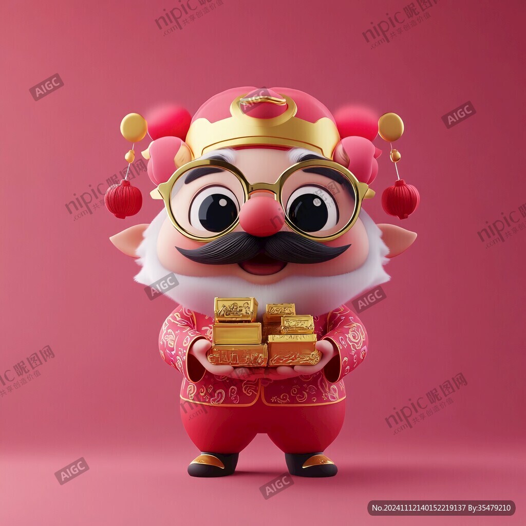 财神ip形象