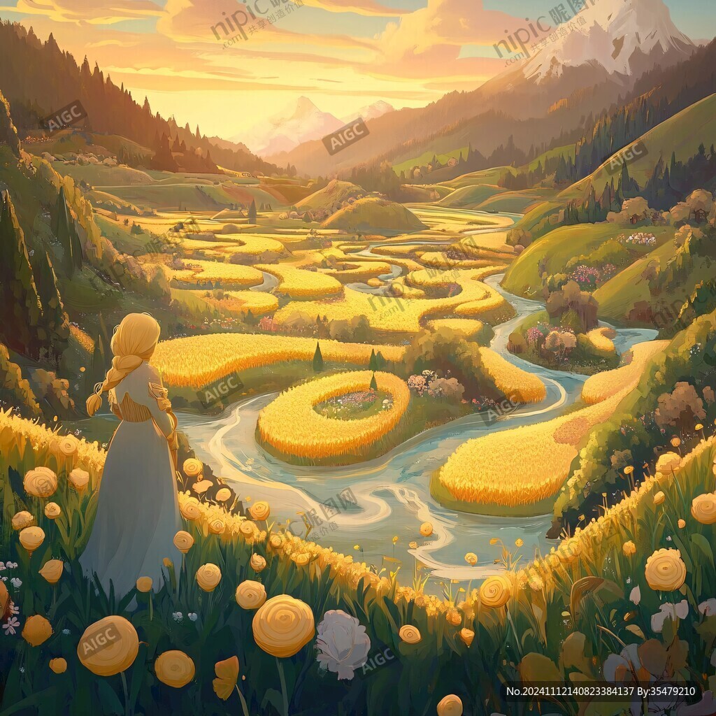 大自然插画包装插画