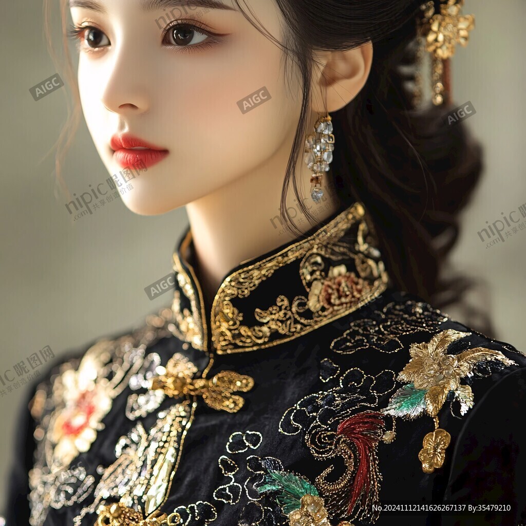 秀禾服头饰