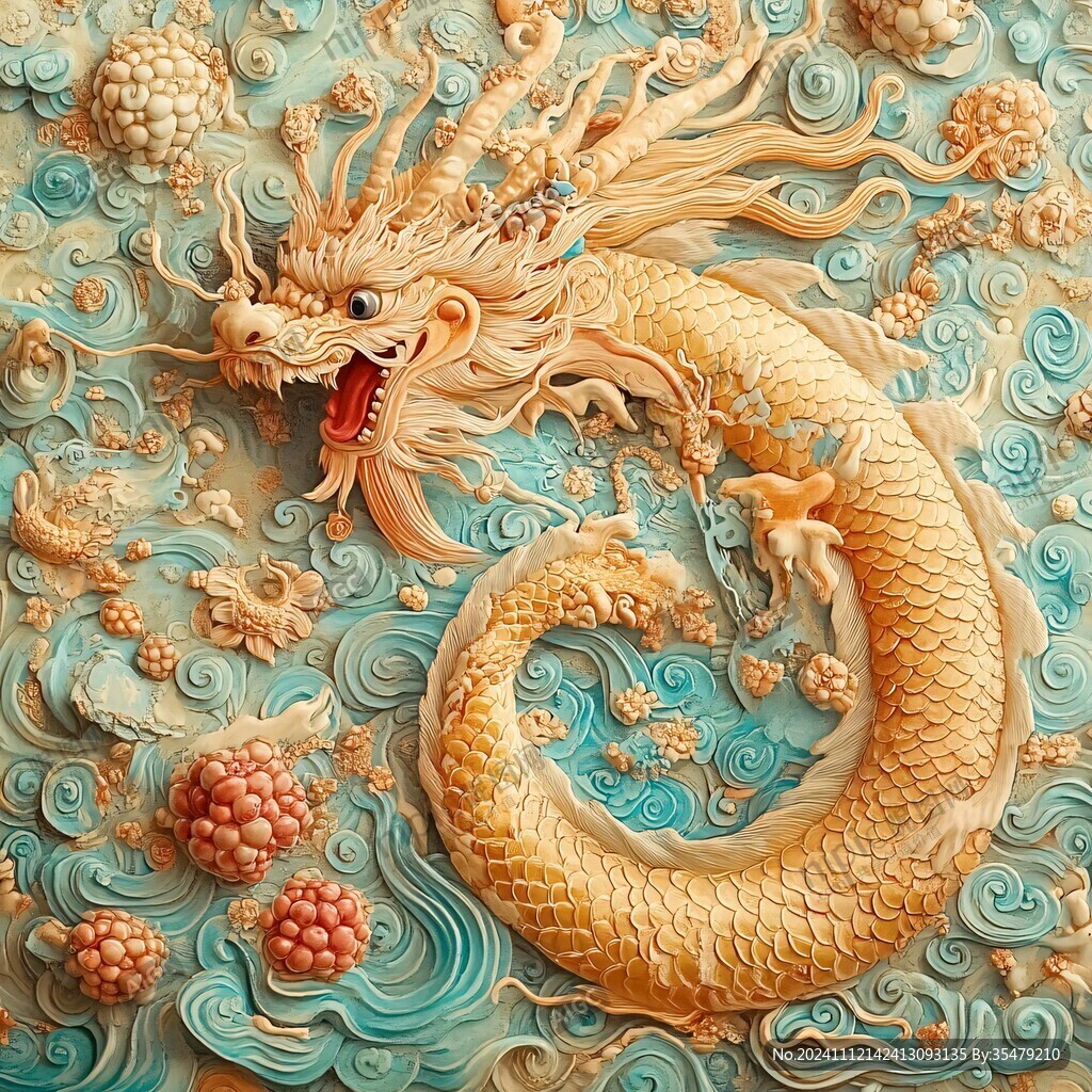 龙年立体装饰