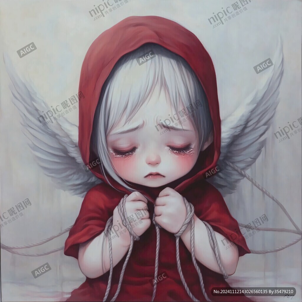 小天使系列插画