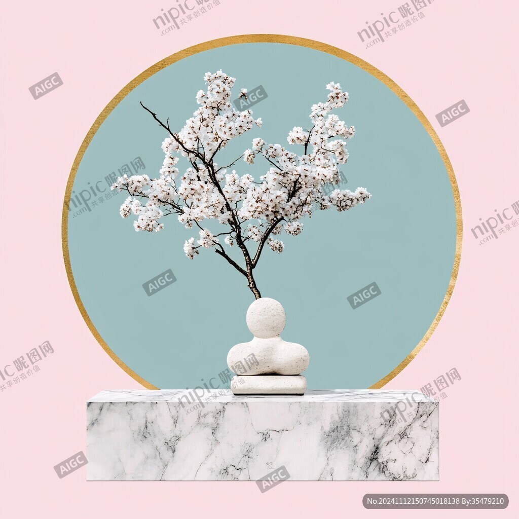 樱花美陈