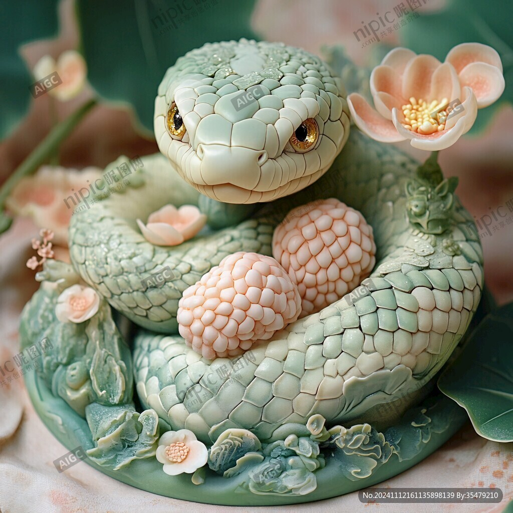 蛇年手办