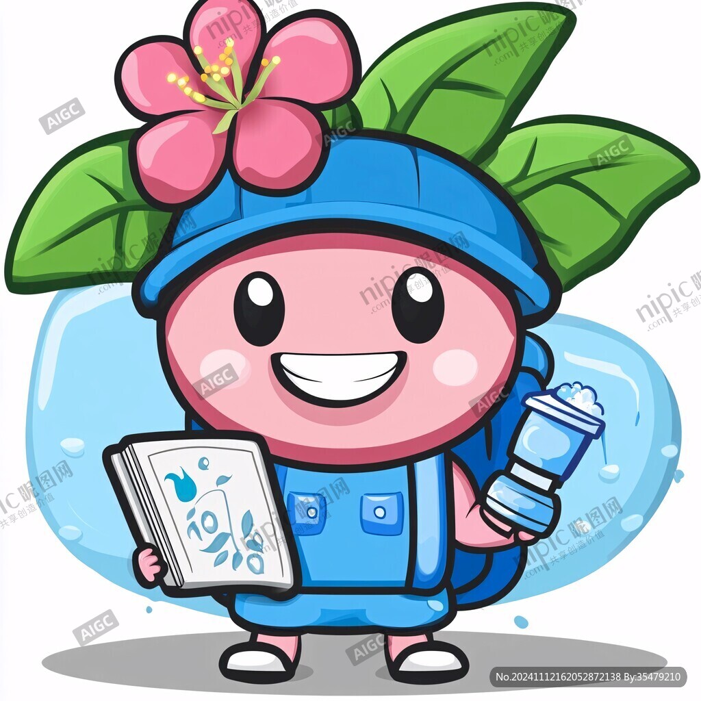 矿泉水吉祥物
