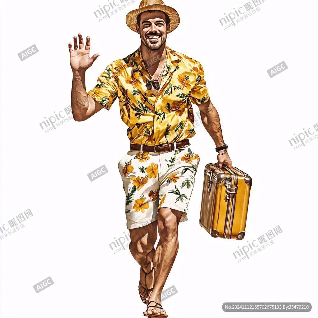 夏威夷男人