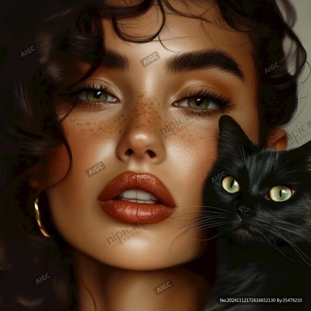 写实人物插画
