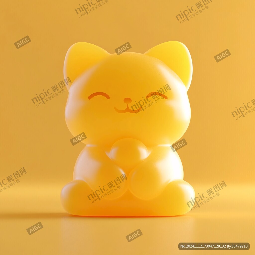 小猫公仔玩偶设计