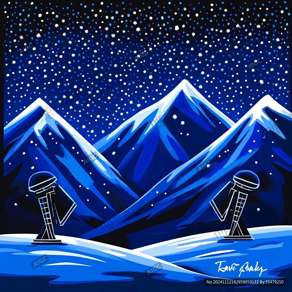 雪山信号塔