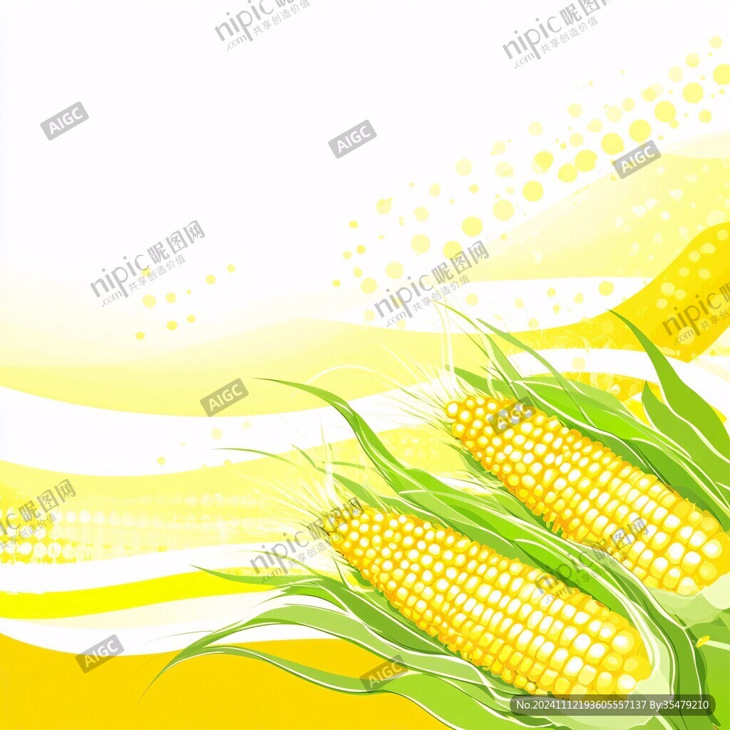 玉米背景素材